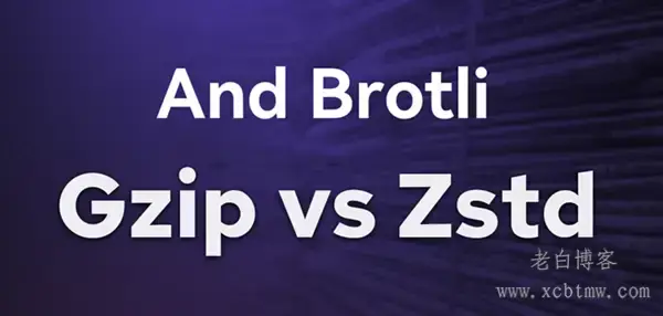 Gzip、Brotli 和 Zstandard 压缩对比和适用性说明