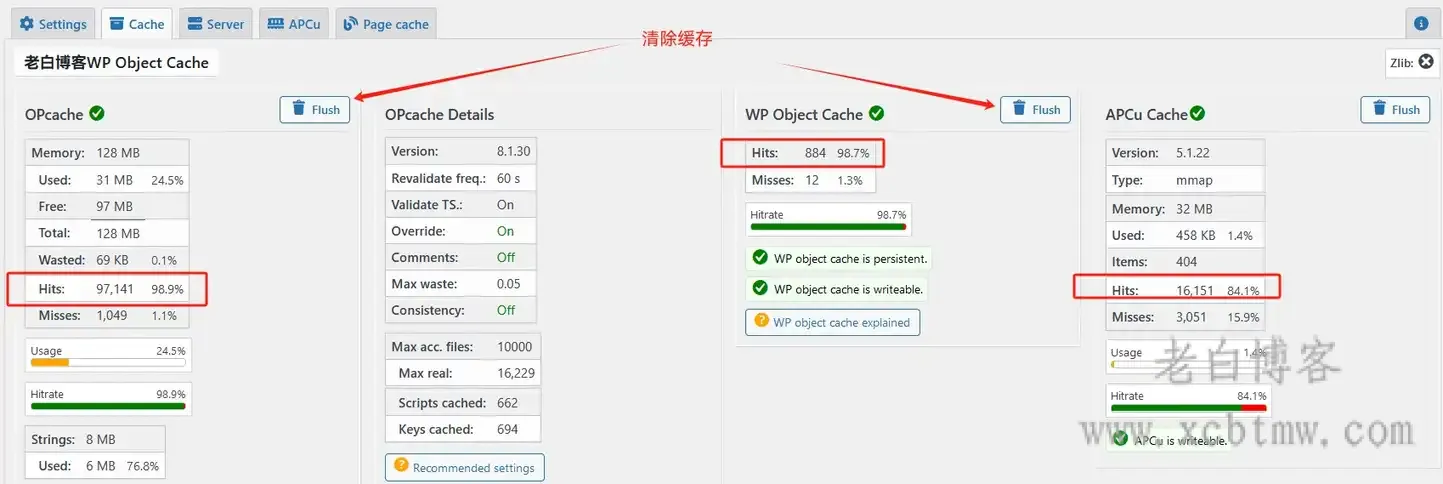 2024新WordPress缓存插件atec Cache APCu